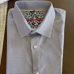 Visconti Black Long Sleeve button down